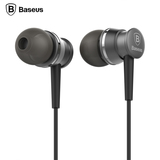BASEUS/倍思 郦音立体声入耳式线控手机耳机重低音带麦电脑通用