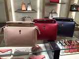 法国代购fendi芬迪2016新款粉色红色深蓝色经典时尚大气手拎女包