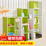 卧室自由组合书柜客厅简约现代收纳储物柜木质书架儿童书柜小柜子