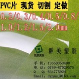 印刷PVC胶片/塑料片0.3mm/0.5mm/1.0mm透明PVC片/透明防水硬板材
