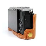富士X70相机包X70相机皮套X70半套手柄底座包富士X70真皮包摄像包