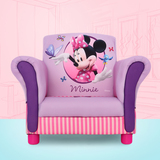迪士尼婴幼儿正品卡通创意儿童沙发椅宝宝布艺单人小沙发可爱女孩