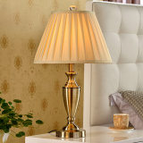 美式复古铜欧式台灯卧室床头灯现代简约奢华装饰台灯创意时尚客厅