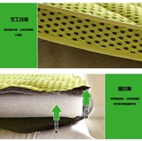 竹炭立体榻榻米加厚床垫床褥单双人宿舍垫被褥子可折叠1.5/1.8米