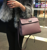 香港代购2016新款时尚大牌真皮女包凯莉包头层牛皮单肩斜挎手提包