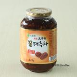 韩国原装进口比亚乐蜂蜜大枣茶蜜炼红枣茶果酱 1150g正品包邮