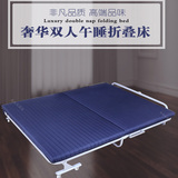 折叠床双人床1.5米免安装午休海绵1.2米可折叠单人钢丝保姆陪护床