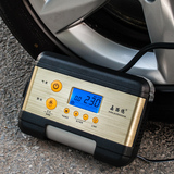 嘉西德 智能数显预设胎压车载充气泵 电压检测12V汽车轮胎打气泵