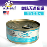 【12罐包邮】美国wellness core猫罐头海洋鱼无谷猫罐头 156克