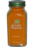 美国进口Simply Organic Turmeric有机姜黄粉粉USDA有机认证67g