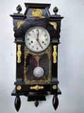 上海555 古董收藏 老挂钟 座钟 机械钟 上海555挂钟 可做摆设