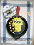 Lodge铸铁锅平底煎锅5 6.5 8 9 10.25 12寸现货+直邮正品