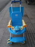 包邮正品贺联182B儿童宝宝可转向婴儿推车四轮折叠清凉版带音乐盒