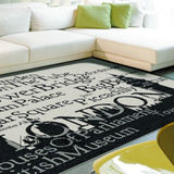比利时进口地毯 简约现代客厅卧室地毯 北欧风格地毯 可水洗地毯