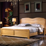 卧室家具竹床凉床双人床婚床竹子床田园床现代中式实木床1.8米