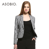 ASOBIO 2014春季新款女装 商务休闲通勤长袖西装外套 4433452570