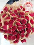 1一支康乃馨单支玫瑰鲜花母亲节送广东省520批发特价发货仿古包装