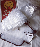 韩国东大门热卖PVC透明气泡塑料折叠伞 港风简约个性韩国学生雨伞