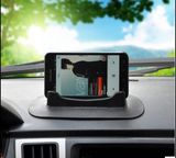 车载苹果手机架车载iphone手机硅胶座GPS导航支架防滑垫汽车用品