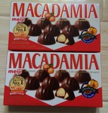 现货日本代购原装进口Meiji明治Macadamia澳洲坚果仁巧克力