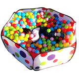 折叠室内外小孩宝宝玩具儿童海洋球波波球批发围栏彩色球海洋球池