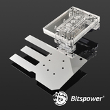 进口Bitspower 华硕RAMPAGE IV BLACK EDITION-主板全覆盖水冷头