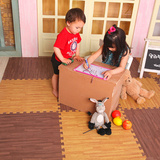 儿童卧室泡沫地垫木纹拼图宝宝地毯拼接榻榻米地板垫子爬行垫加厚