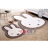 【韩国直送】miffy兔子地毯/纯棉沙发床前地垫/家居温馨脚垫