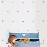 北欧童品独家定制ins 小皇冠图案墙贴纸 儿童房卧室实体店铺装饰