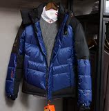 冬季男装户外男式加厚滑雪羽绒服中年青少年连帽外套运动大码韩版