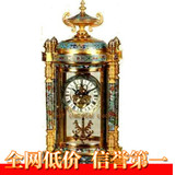 珐琅纯铜电子钟表|景泰蓝座钟|仿古董老式台钟|欧式机械钟落地钟
