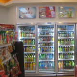 三门冷藏柜酸奶保鲜柜连锁超市便利店用冰柜展示冷柜饮料冰柜