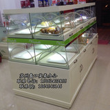 面包展柜展示柜可订做面包货柜 蛋糕寿司展柜食品货柜 玻璃货架