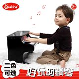 童年无限儿童宝宝钢琴玩具钢琴30键三角钢琴木质机械钢琴生日礼物