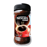 Nestle雀巢咖啡醇品即溶速溶纯黑咖啡100g玻璃瓶装