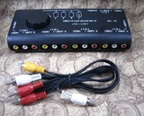 4进1出AV切换器 音频视频选择器 影音切换器 音视频切换器 AV-109
