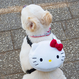 日本正品Hello kitty宠物自背包外出小书包贵宾泰迪小狗狗双肩包