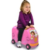朵拉可坐可骑玩具个性儿童骑乘骑行行李箱宝宝旅行箱酷萌正品特价