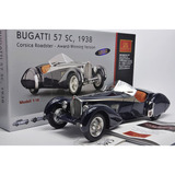 1:18 CMC 1938年布加迪Bugatti大西洋57SC鳄鱼皮限量版 汽车模型
