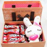 德芙巧克力礼盒装送男女友闺蜜老婆生日圣诞节情人节浪漫礼物包邮