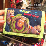 香港迪士尼代购 玩具总动员 巴斯光年 儿童卡通钱包 动漫皮夹
