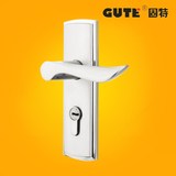 GUTE 5181 现代风格家用卧室门锁 单舌 房门执手锁具配件