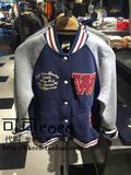 WHOAU专柜正品代购WHO A U女士新款贴布棒球服外套卫衣WHMA54895C