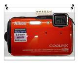 Nikon/尼康 COOLPIX AW110S 二手数码相机 1600万像18米防水 特价