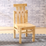 纯实木餐椅 柏木椅子木头椅 时尚电脑椅办公桌椅咖啡椅餐厅家具