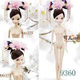 中国古装娃娃女孩古装裸娃礼物礼品玩具生日礼物可儿娃娃芭比玩偶