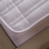 宾馆医院纯色白色全棉床垫罩子床套夹棉床笠床套子1.2m1.5m1米8床