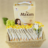 麦馨Maxim咖啡 原味三合一咖啡韩国进口白盒咖啡100条特价 包邮