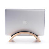 samdi苹果macbook air pro 笔记本电脑木质支架 木头底座收纳架子