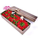 520红玫瑰鲜花礼盒北京南京深圳杭州上海西安鲜花速递同城配送